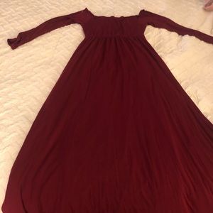 Pinkblush Maternity Maxi Dress